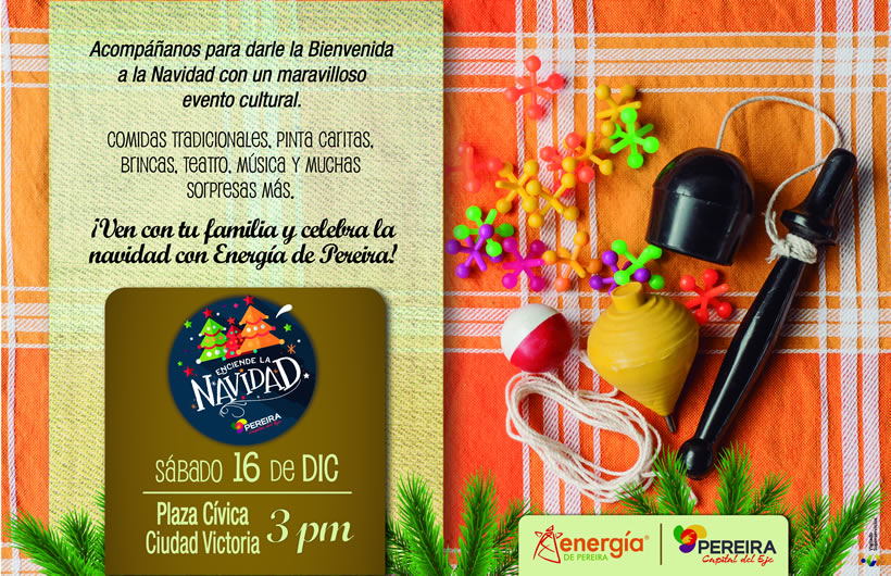 Acompáñanos para darle la bienvenida a la Navidad con un maravilloso evento cultural