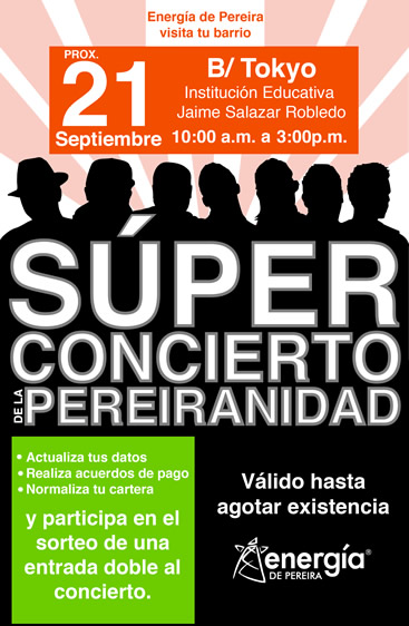 Súper Concierto de la Pereiranidad 21 de Septiembre