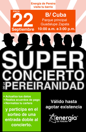 Súper Concierto de la Pereiranidad 22 de Septiembre